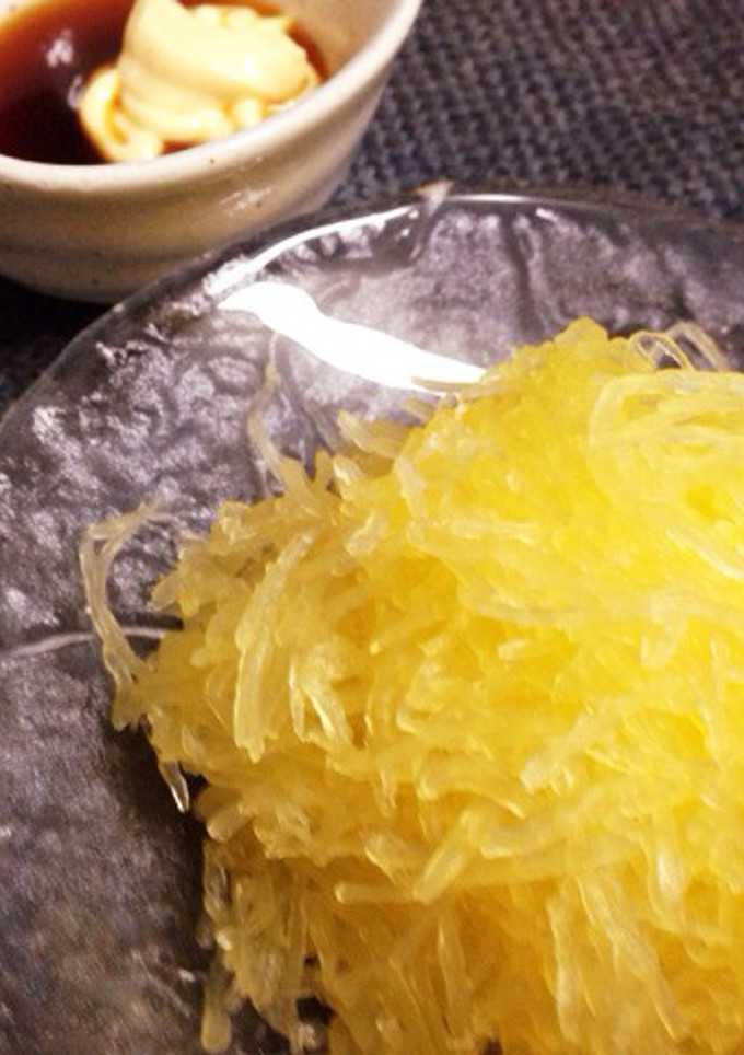 そうめんかぼちゃのマヨネーズぽん酢-レシピのメイン写真