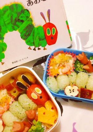 覚書♪保育園のお弁当★はらぺこあおむし-レシピのメイン写真