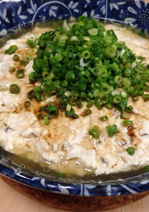 鶏挽肉と豆腐のレンジ蒸し♪-レシピのメイン写真