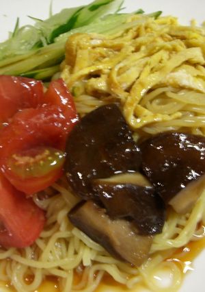 市販の冷やし中華を美味しく食べる方法-レシピのメイン写真