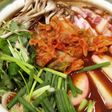 豚キムチ味噌煮込みうどん