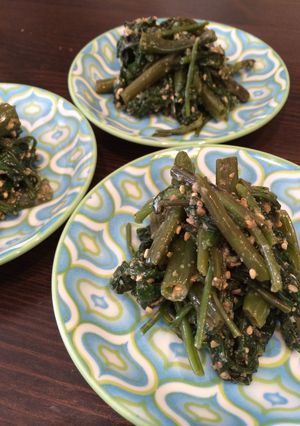 空心菜の胡麻和え-レシピのメイン写真