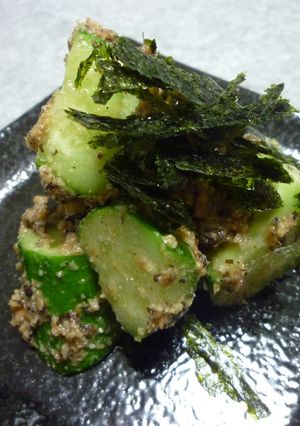 梅ゴマきゅうり-レシピのメイン写真