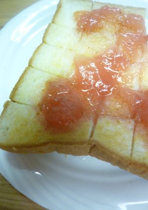イチジクジャムのトースト-レシピのメイン写真