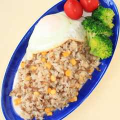 A picture of パラパラ炒め御飯！バタポンガーリック.