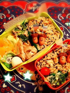 秋鮭の炊き込みご飯弁当✨❤-レシピのメイン写真