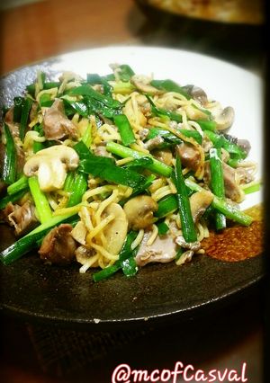 砂肝が美味い♪塩バター焼きそば-レシピのメイン写真