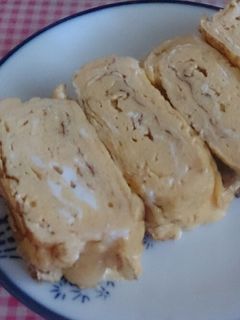 麺つゆ玉子焼きかつおぶし-レシピのメイン写真