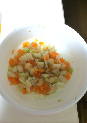 野菜と麩の和風煮〜離乳食中期・後期〜-レシピのメイン写真