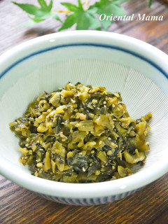発酵パワー!高菜ニンニク醤油炒め-レシピのメイン写真