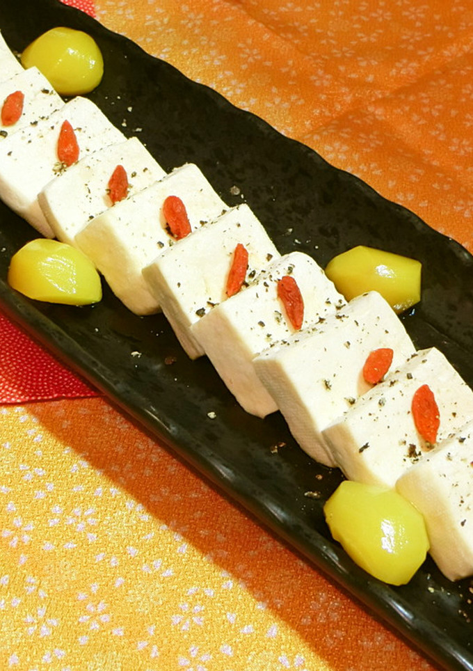 豆腐と栗で5分和風おつまみ(パーティー)-レシピのメイン写真
