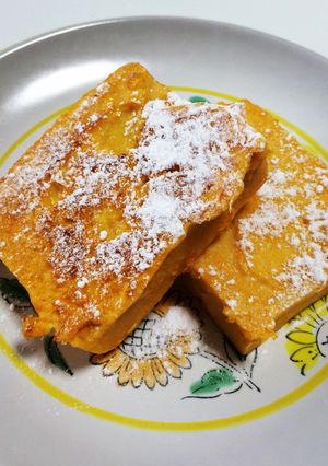 ジンジャーフレンチトースト〜高野豆腐-レシピのメイン写真
