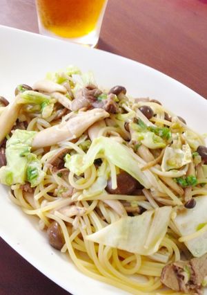 牛肉と残り野菜のパスタ-レシピのメイン写真