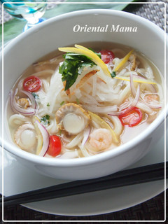 ヘルsea!レモン塩なポカポカうどん-レシピのメイン写真