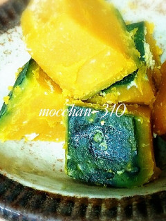 かぼちゃの塩麹煮☆材料はふたつだけ-レシピのメイン写真