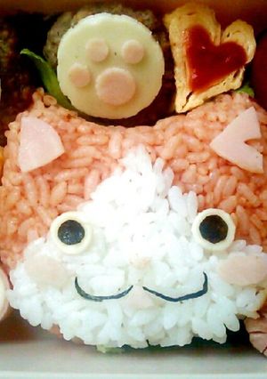 キャラ弁☆妖怪ウォッチ★ジバニャン-レシピのメイン写真