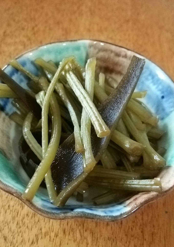 さつまいもの茎の煮物 佃煮風？-レシピのメイン写真