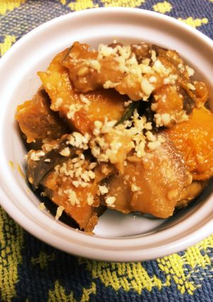 簡単！カボチャと茄子の味噌和え-レシピのメイン写真