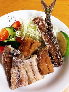 さんまの竜田揚げ♪2種の味♪-レシピのメイン写真