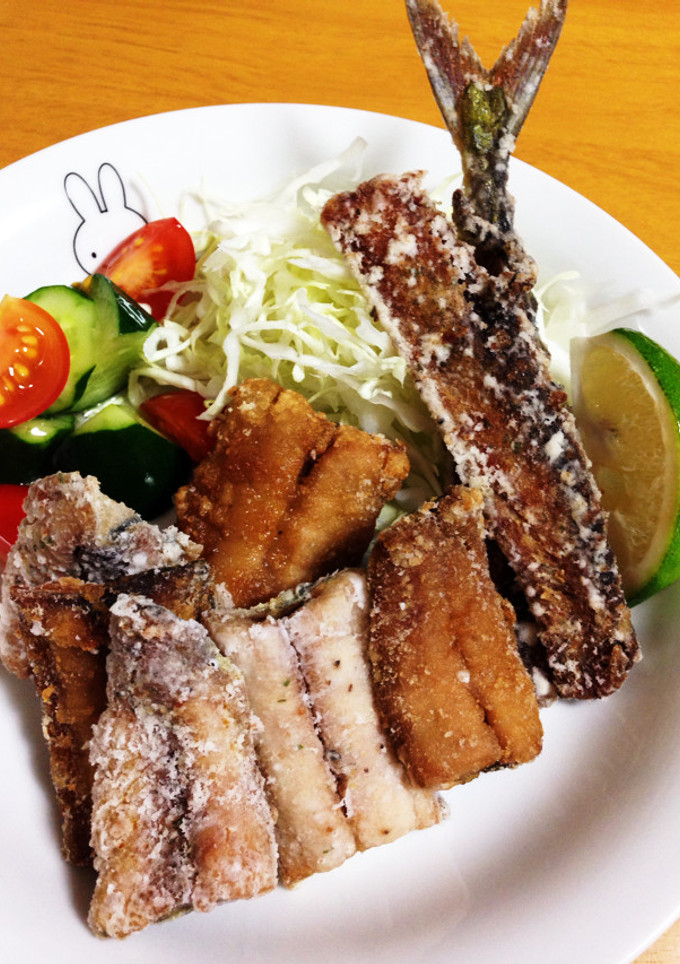 さんまの竜田揚げ♪2種の味♪-レシピのメイン写真