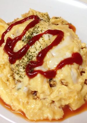 豆腐で！ヘルシーチーズオムライス-レシピのメイン写真