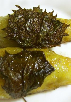 茄子のカレー風味ソテー☆大葉にんにく醤油-レシピのメイン写真