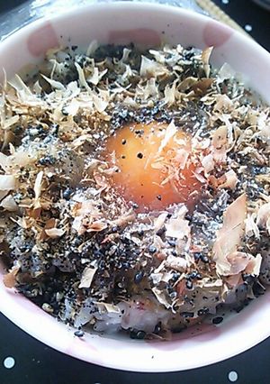 美容なOGTKGおかかごま卵かけごはん-レシピのメイン写真