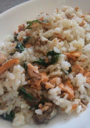 鮭と大葉のチャーハン-レシピのメイン写真