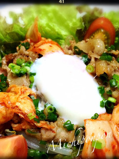 簡単 ボリュームたっぷり 焼肉丼ぶり-レシピのメイン写真