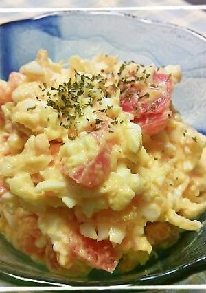 トマトと卵のサラダ-レシピのメイン写真