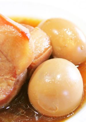 カモミールティーを使って、角煮-レシピのメイン写真