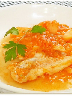 白身魚の南欧風トマトソース煮-レシピのメイン写真