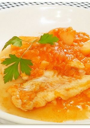 白身魚の南欧風トマトソース煮-レシピのメイン写真