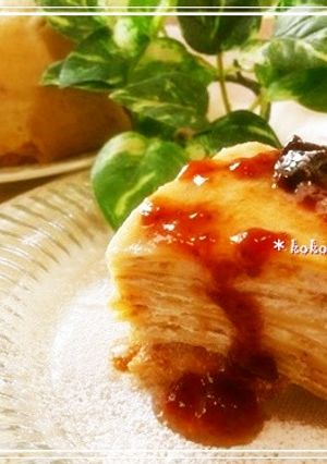 ミルクレープ～プルーンピューレ入り-レシピのメイン写真