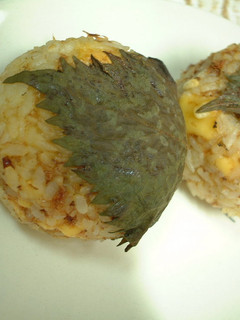 ちーずおかかの焼きおにぎり-レシピのメイン写真