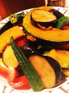 *夏野菜の揚げ浸し*-レシピのメイン写真