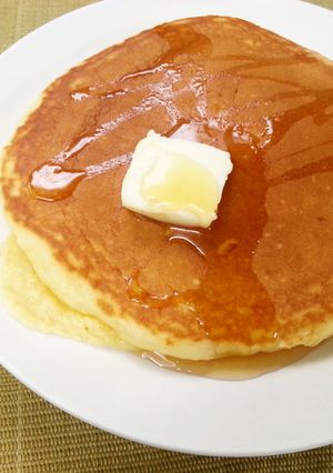 ふわふわ♪甘糀のホットケーキ-レシピのメイン写真