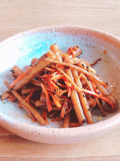 食べたら止まらない!ごぼうの漬物-レシピのメイン写真
