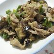 なすとピーマンと豚肉の味噌炒め