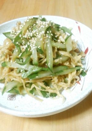 切り干し大根ときゅうりのサラダ-レシピのメイン写真