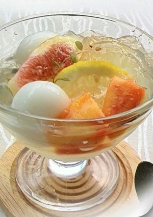 和果ごこち梨りんごゼリー~♪-レシピのメイン写真