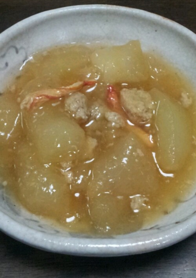 冬瓜とかに缶煮 あんかけ-レシピのメイン写真