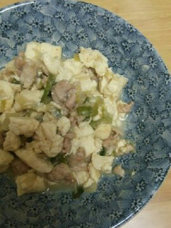 白い麻婆豆腐♪-レシピのメイン写真