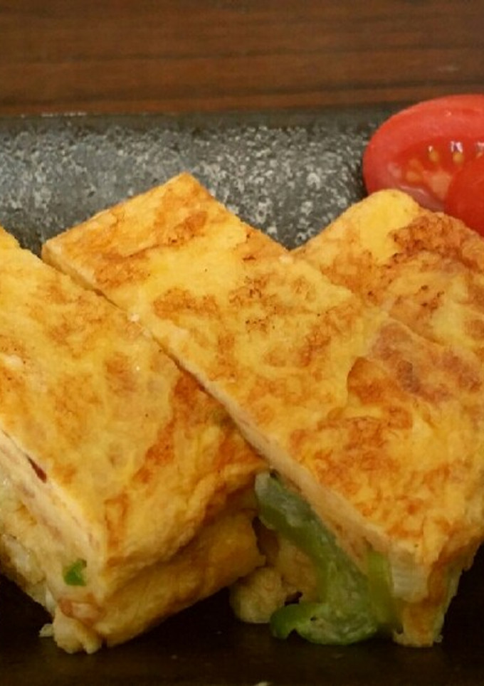鰹節たっぷり玉子焼き。-レシピのメイン写真