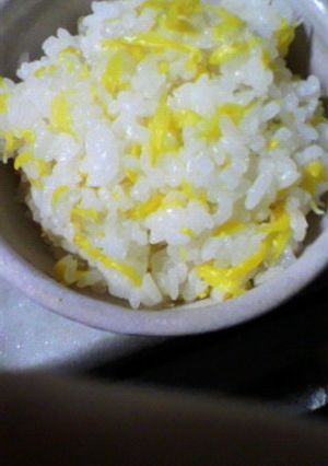 菊ご飯（菊の花ご飯）-レシピのメイン写真
