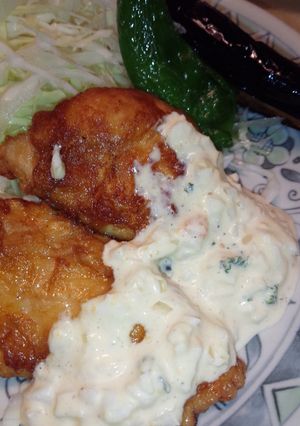 リンゴ酢で優しい味のチキン南蛮-レシピのメイン写真