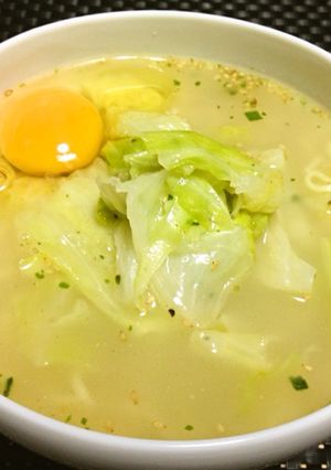 インスタント麺で作る 和風塩ら〜めん-レシピのメイン写真