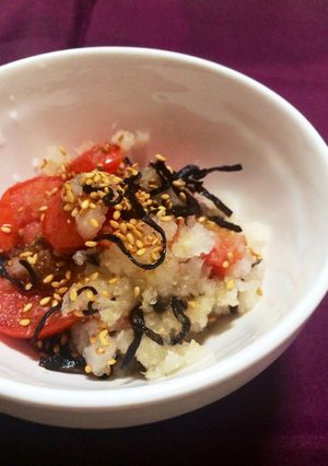 酵素をまるごと！大根とトマトの和風サラダ-レシピのメイン写真