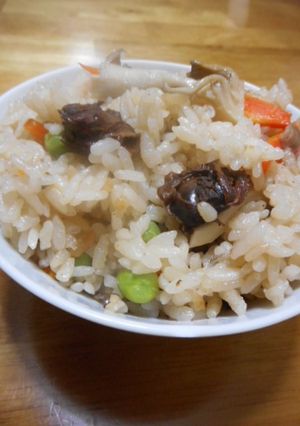 赤貝の炊き込みご飯-レシピのメイン写真