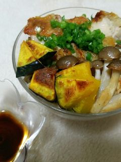 ヘルシーチキン丼-レシピのメイン写真